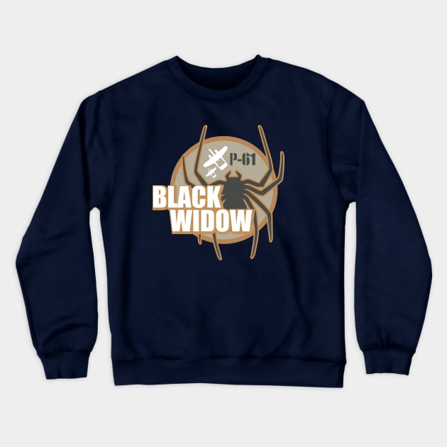 P-61 Black Widow Crewneck Sweatshirt by TCP